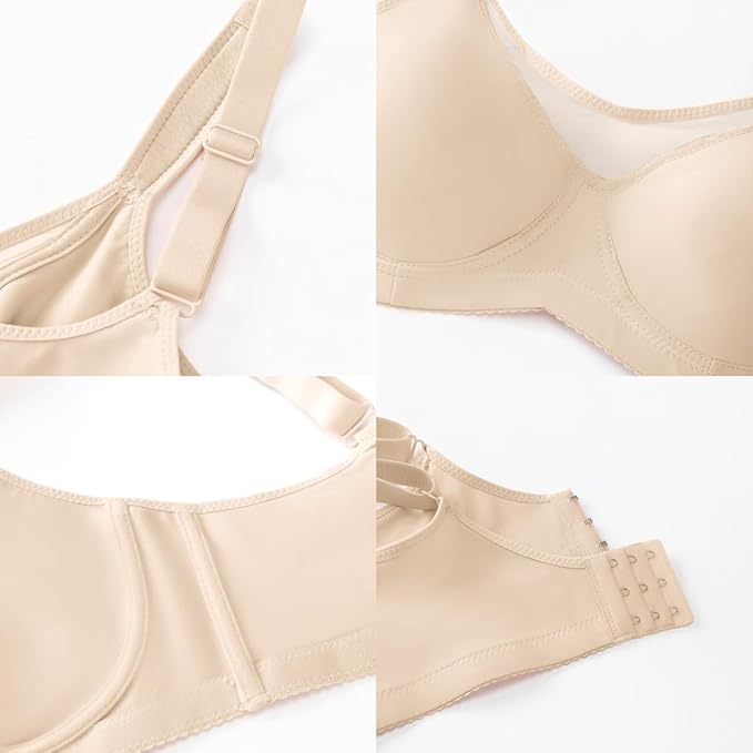 Lunelle Soft Cloud Minimizer - Seamless Underwire Bra