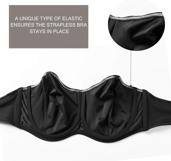 Lunelle Strapless Minimizer Bra