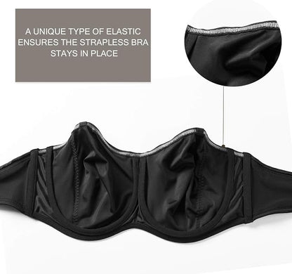 Lunelle Strapless Minimizer Bra